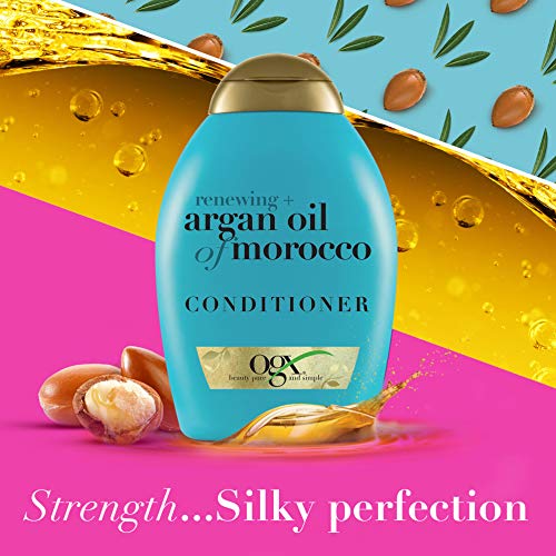 OGX, Acondicionador Aceite de Argán de Marruecos, Cabellos Secos y Dañados, 385 ml