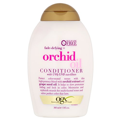 OGX, Acondicionador Aceite de Orquídea, Cabellos Teñidos, 385 ml