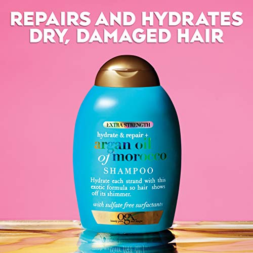 OGX Hydrate Plus Repair Argan Oil of Morocco Extra Strength Shampoo, 13 Ounce by OGX