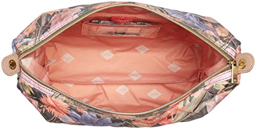 OililyFF M Toiletry Bag - Bolso de Mano Mujer , Color Marrón, Talla 25x16x10 cm (B x H x T)