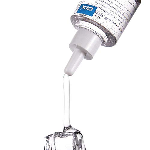 OIX Gel Lubricante a Base de Agua, 220ml Geles 100% Natural Sin Fragancia Efecto & Larga Duración, Funciona con Todos los Tipos de Condones de Látex y Juguetes de Silicona