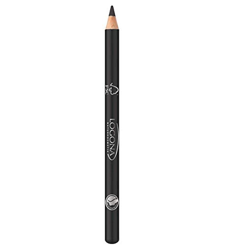 Ojos Maquillaje - - Logona - 1008cap01 Lápiz de ojos Kajal No. 01 - Profundo Negro - 1,14 g