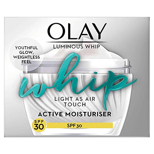 Olay Luminoso Whip Light as Air SPF30 con niacinamida, 50 ml