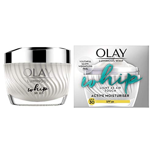 Olay Luminoso Whip Light as Air SPF30 con niacinamida, 50 ml