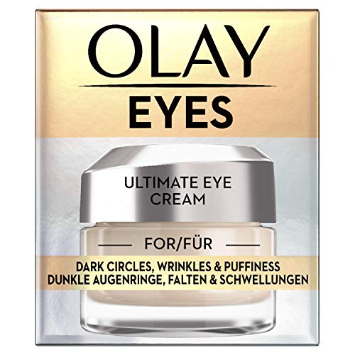 Olay ojos Ultimate Crema Ojos para Ojeras, Arrugas y hinchazón, 15 ml