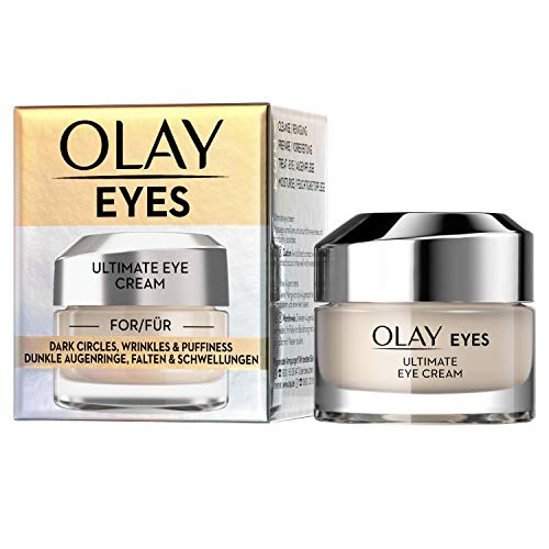 Olay ojos Ultimate Crema Ojos para Ojeras, Arrugas y hinchazón, 15 ml