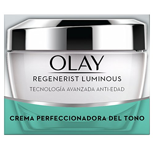 Olay Regenerist Luminous Hidratante Anti-Edad Perfeccionadora Del Tono, Luminosidad Joven y Tono de Piel Uniforme - 50 ml