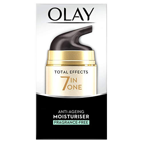 Olay - Total effects, anti edad hidratante de día sin fragancia, 50 ml