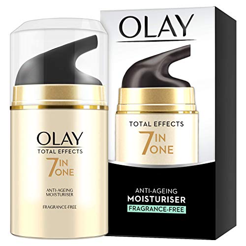 Olay - Total effects, anti edad hidratante de día sin fragancia, 50 ml