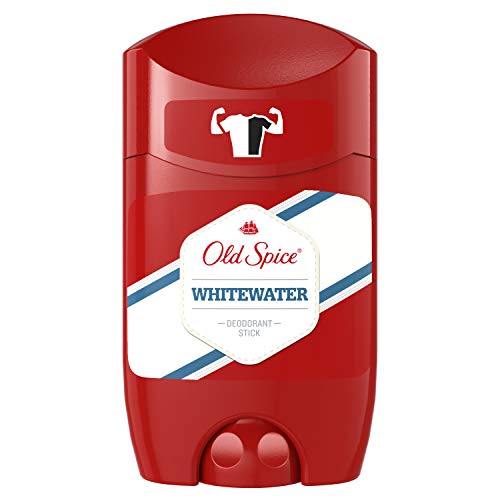 Old Spice Whitewater Desodorante En Barra Para Hombres 50 ml, 6 pack