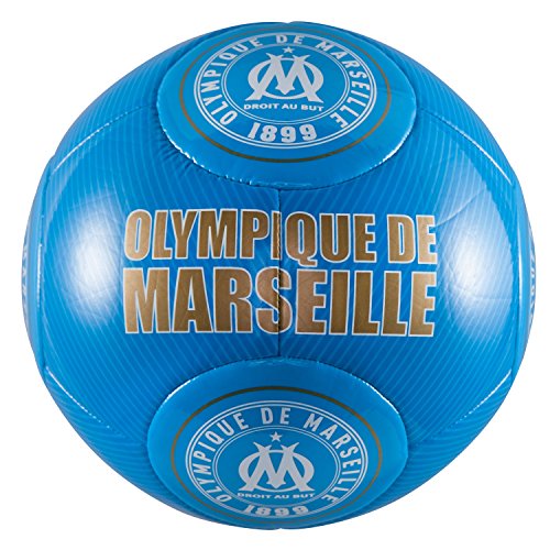 OLYMPIQUE DE MARSEILLE Petit Ballon de Football Om - Collection Officielle Taille 1