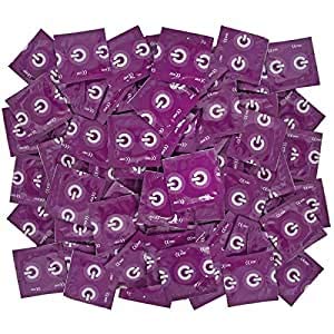 ON) condones - XL - Condones extra grandes para mayor seguridad durante las relaciones sexuales - 100 condones (1x100)