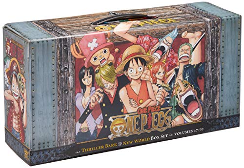 One Piece Box Set 3: Thriller Bark to New World, Volumes 47-70 (One Piece Box Sets)