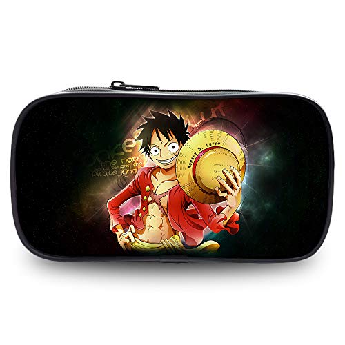 One Piece Estuche de Lápices Exquisita Caja de lápices para niños y niñas con Cremallera Bolsas de lápices de Lona Ligeras (Color : A12, Size : 22 X 4.5 X 11cm)