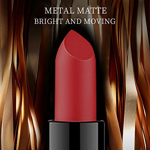 Onlyoily 6 tonos suaves de lápiz labial Sólido, coloración altamente pigmentada que proporciona una superficie mate de terciopelo,Barra de Labios Hidratante Mate Color Sensational(06)