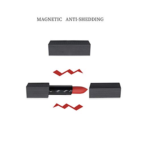 Onlyoily 6 tonos suaves de lápiz labial Sólido, coloración altamente pigmentada que proporciona una superficie mate de terciopelo,Barra de Labios Hidratante Mate Color Sensational(06)