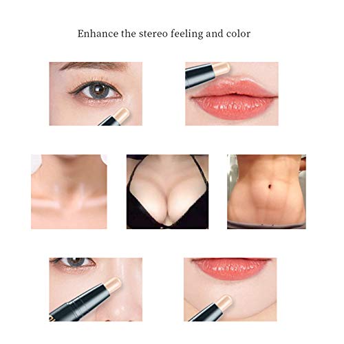 ONLYOILY composición doble 3D maquillaje de la cara Resalte Sombra Barra contorno de Lápiz Corrector Pen crema de textura