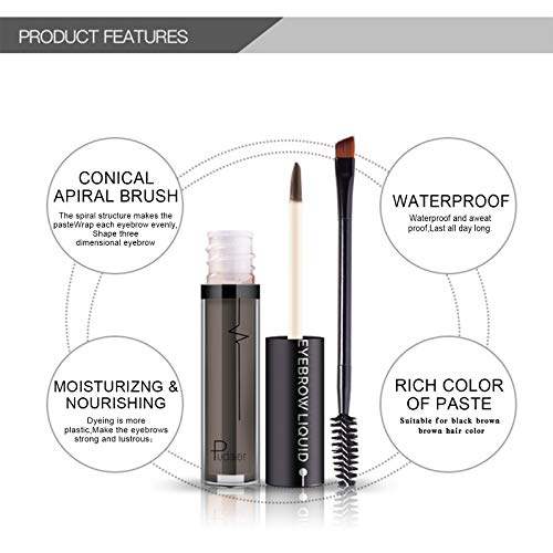 ONLYOILY Gel de Cejas -Tintes para Cejas de Maquillaje Natural Colores de Cejas en Crema Geles Líquido para Cejas (04)