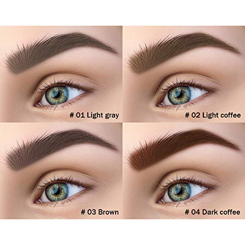 ONLYOILY Gel de Cejas -Tintes para Cejas de Maquillaje Natural Colores de Cejas en Crema Geles Líquido para Cejas (04)