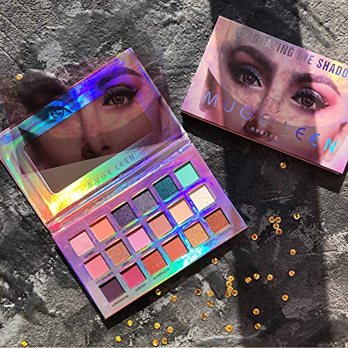 ONLYOIYL Paleta De Sombras De Ojos Profesionales - Paleta Maquillaje - Altamente Pigmentados 18 Colores Brillantes y Mate