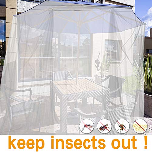 opamoo Mosquitera Grande Mosquitera Paper24 Redes antimosquitos para Cama Doble Mosca Red mosquitera, Color Blanco (190 x 220 x 210 cm)