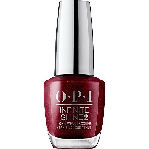 OPI Infinite Shine - Esmalte de Uñas Semipermanente a Nivel de una Manicura Profesional, 'I'M Not Really A Waitress' Color Rojo Perlado - 15 ml