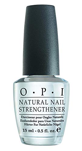 OPI Natural Nail Strengthener – Endurecedor para Uñas Naturales, Efecto Manicura Profesional - 15 ml