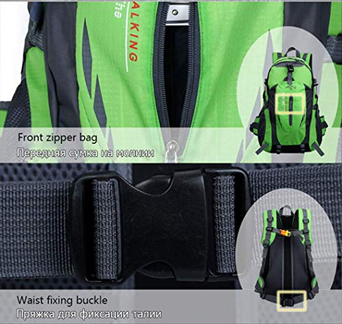 OPLJ Mochila De Viaje De La Mochila De Los Hombres Neutral Bolsa De Deporte Impermeable Al Aire Libre Alcampo De Acampada para Los Hombresprofesora