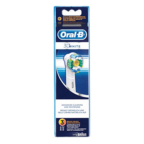 Oral-B 3DWhite Cabezales De Recambio - Pack De 3 Unidades