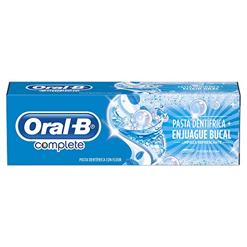 Oral-B Complete Limpieza Refrescante Pasta Dentífrica + Enjuague Bucal - 75 ml