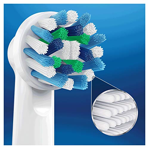 Oral-B CrossAction Cabezal de Recambio 8+2 uds. Extra, Negro