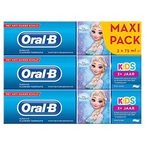 Oral-B Manual Pasta De Dientes Congelada Niños De 3 Años 3 Unidades 225 ml