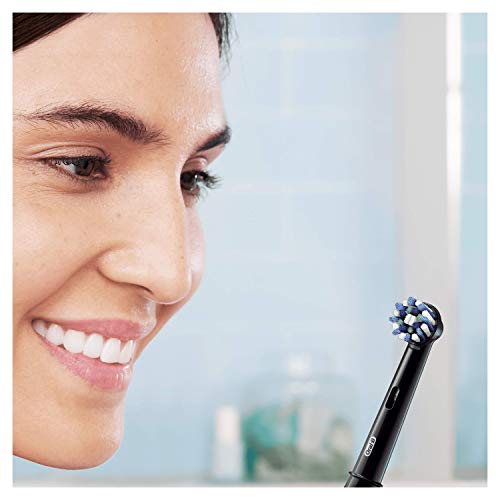 Oral-B PRO 2 2000 Cepillo Eléctrico Recargable con Tecnología De Braun, 1 cabezal de recambio, negro