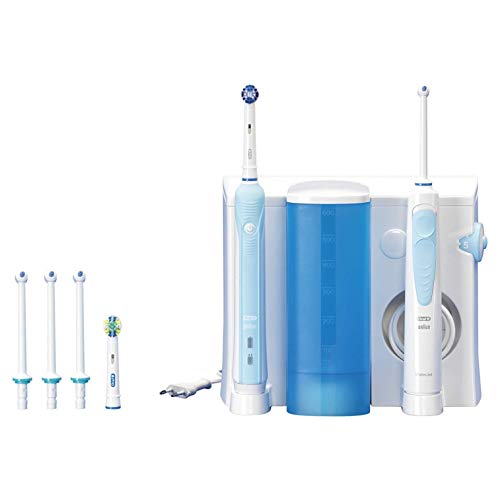 Oral-B Professional Care WaterJet +500 - Pack dental con cepillo de dientes recargable e irrigador