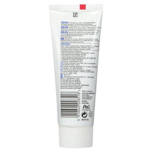 Oral-B Stages Pasta Dental Infantil +3 Años, 75ml