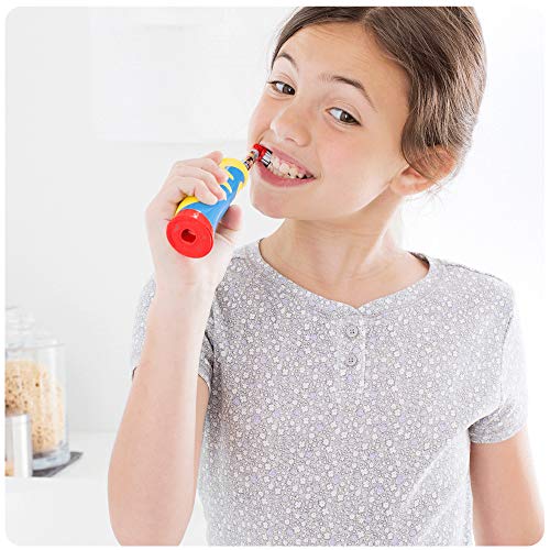 Oral-B Stages Power Kids - Cepillo Eléctrico Recargable para Niños con Personajes de Frozen de Disney, 1 Mango, Cabezal de Recambio x 2