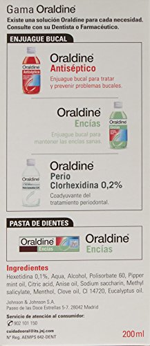 Oraldine Enjuague Bucal Antiseptico, 200 ml