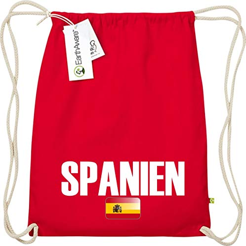 Organic gymsac España País Países Fútbol, color rojo, tamaño talla única