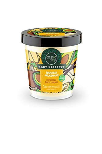 Organic Shop Crema Corporal Reparadora de Batido de Plátano - 450 ml