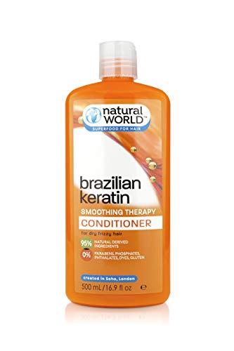 Organic World, Acondicionador brasileño suavizador de queratina