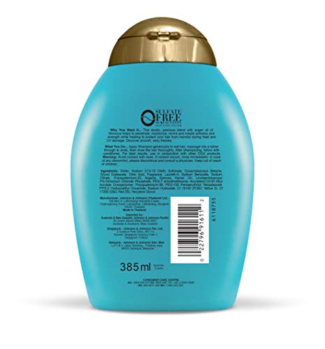 Organix Shampoo Moroccan Argan Oil 385 ml