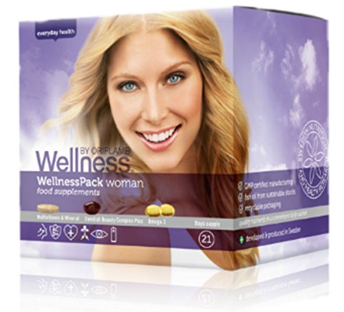 Oriflame Wellness Pack Mujer Complementos Suecos Belleza Complex Plus + Multivitamina