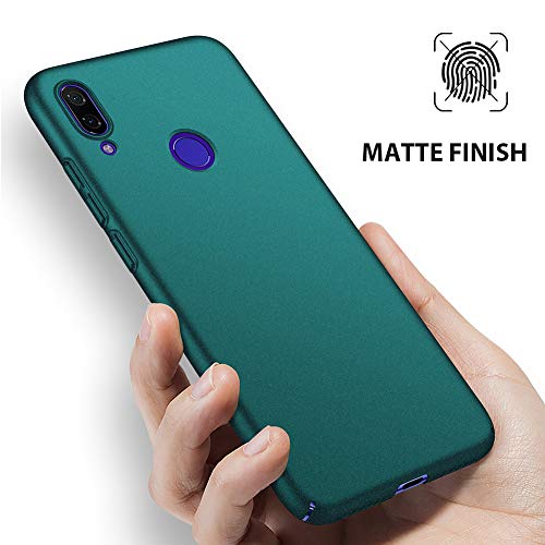 ORNARTO Funda Redmi Note7, Carcasa [Ultra-Delgado] [Ligera] Mate Anti-arañazos y Antideslizante Protectora Sedoso Caso para Redmi Note 7(2019) 6,3 Pulgadas Arena Verde