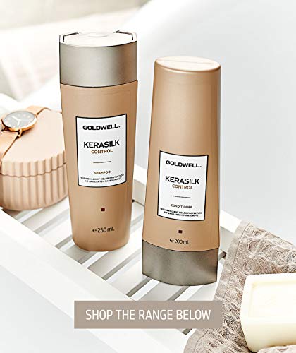 Oro Well Kera – Silk Control Champú con una brillante protezione dei colori, 1er Pack (1 x 1 l)