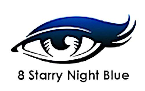 Oryx Khol Kajal Lápiz de ojos automatico 08 Azul noche estrellada, waterproof de Impala
