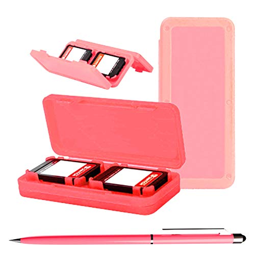 Orzly Accesorios para Nintendo Switch Lite – Pack Incluye: Protectores de Pantalla & Funda para Switch Lite Consola, Funda Comfort Grip, Cable USB, Auriculares y más. (Coral)