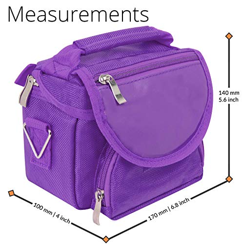 Orzly Travel Bag for Nintendo DS Consoles (Bolsa de Viaje para Consola Juegos y Accessarios) - Adapta TODOS Los Versiones de DS con Pantalla Plegable (Por ejemplo: DS / 3DS / 3DS XL / DS Lite / DSi / New 3DS / New 3DS XL / 2DS XL / etc pero no 2DS Modelo 