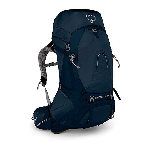 Osprey Atmos AG 50 Men's Backpacking Pack - Unity Blue (LG)