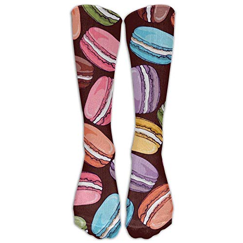 ouyjian Custom Funny Stockings Macarons Novelty Soft Tube Calf Girls Boys Knee Long Socks Travel Breathable