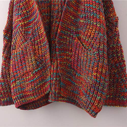 OverDose mujer Populares 2018 OtoñO Impreso Corto Chaqueta con Jeans Modelo De Moda De Manga Larga Outwear (L, Negro)